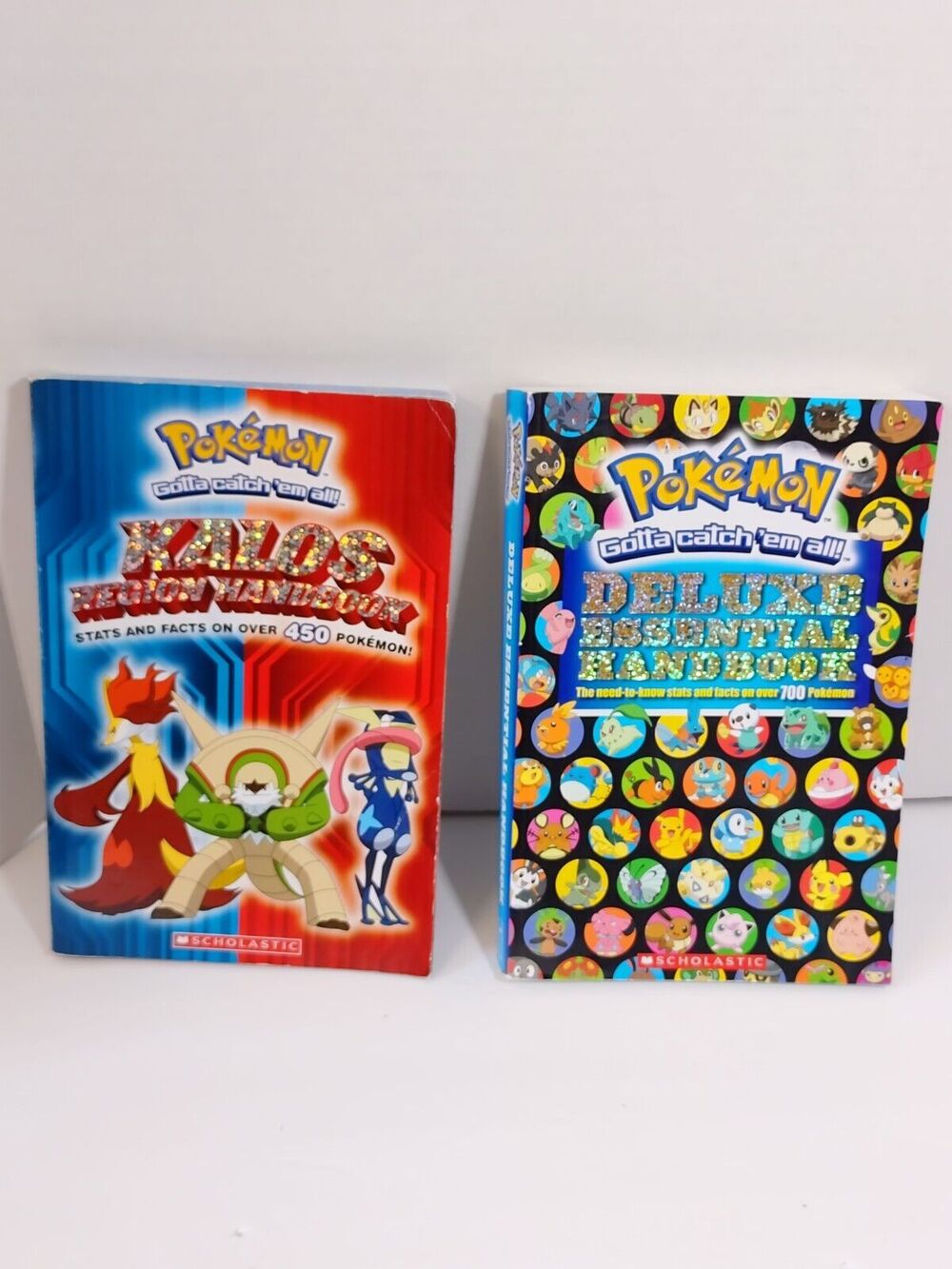 Pokemon Deluxe Essential Handbook Kalos Region Handbook Lot